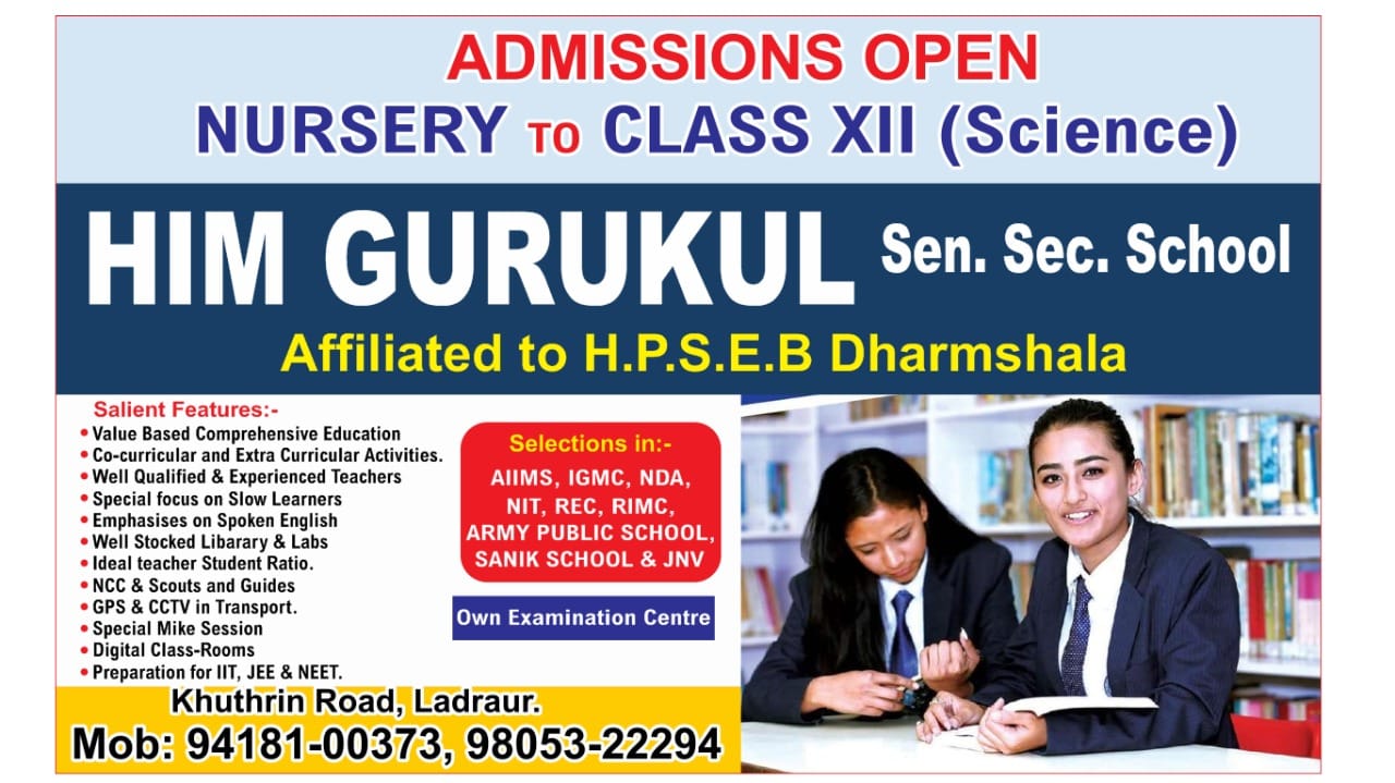 School activity at Him Gurukul